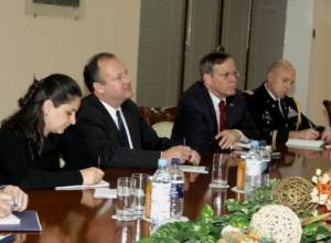 Министр встретился с помощником заместителя