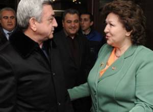 Сержа Саргсяна спросили об Айке Геворгяне