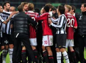 9 игроков матча «Милан»-«Ювентус» будут наказаны