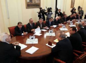 Обсудили вопрос Севана