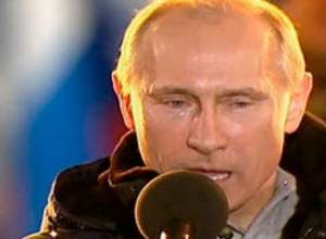 Путин плакал из-за ветра