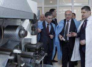 Премьер посетил цех по производству «Нарине»