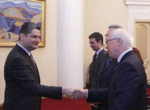 Принял председателя Конкурентного органа Франции