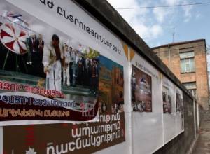 Предвыборные билборды в Ереване
