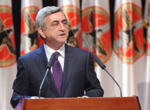 Серж Саргсян: Противник получит достойный ответ