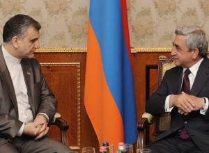 Саргсян принял посла Ирана
