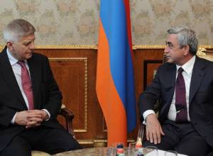 Серж Саргсян принял председателя