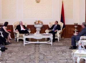 О.Абраамян принял Председателя ОБСЕ