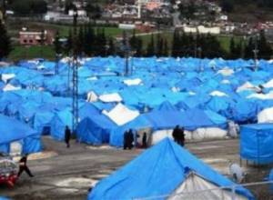 Произошло столкновение двух лагерей беженцев