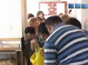 Очередь за маслом