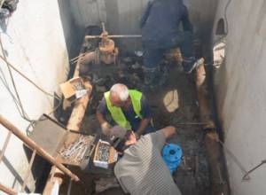 Строится новая насосная станция