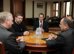 Министр принял епископа-инспектора