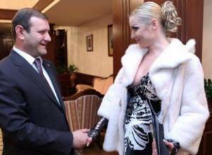 Волочкову приняли в мэрии Еревана