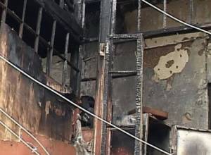 У жителей сгоревшего дома потребовали деньги