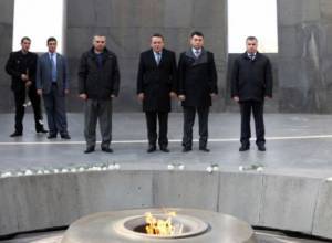 Посетили  "Цицернакаберд"