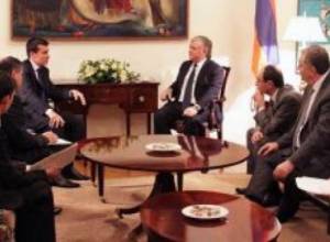 Министры ИД Армении и Туркменистана встретились