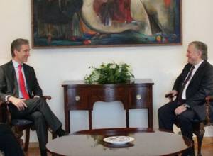 Налбандян принял вице-премьера Молдовы