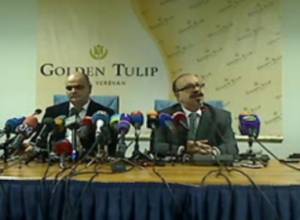 Паруйр Айрикян пришел в гостиницу "Ереван"