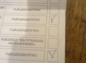 Что сделал избиратель, не найдя своего кандидата?