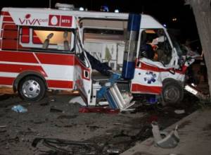 ДТП на проспекте Арцах