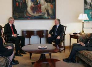 Министр ИД РА принял посла Норвегии