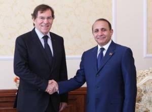 Овик  Абраамян принял председателя ПАСЕ