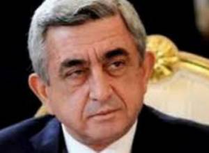 Серж Саргсян направил телеграмму соболезнования