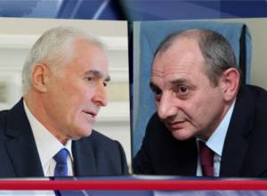 Бако Саакян поздравил президента Южной Осетии