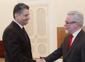 Премьер принял посла Чехии