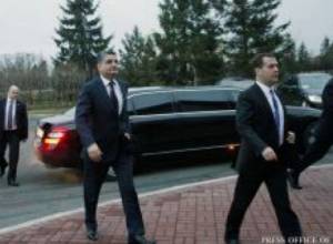 Тигран Саркисян встретился с Дмитрием Медведевым