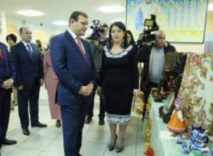 Т.Маргарян посетил образовательный центр им. Лазаревых