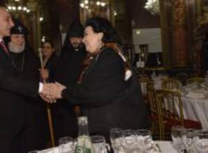 Президент НКР на презентазии альбома Кабалье