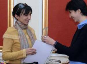 Активистка удостоена награды