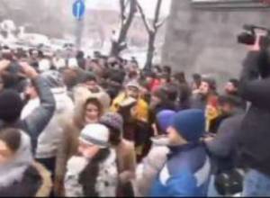 Паралелльно с заседанием НС - акция протеста