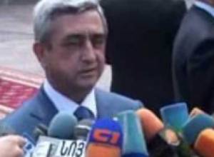 Serzh Sargsyan about  amnesty