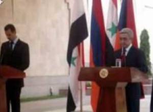 Syrian president in Armenia