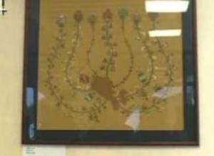 Երգող ասեղնապատկեր Երևանի Պատմության թանգարանում