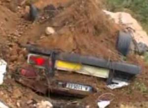 Կադրեր սողանքի վայրից