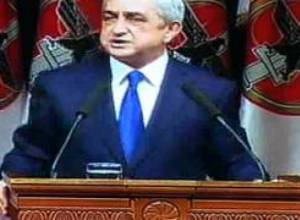 Հատված Սերժ Սարգսյանի ելույթից