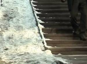 Ձյունը խանգարում է