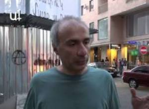 Ե՞րբ բոլորը կշահեն.ակցիաԱֆրիկյանների տան մոտ