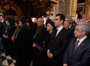 Орден города Неаполя Сержу Саргсяну вручил Мэр Луиджи де Маджистрис