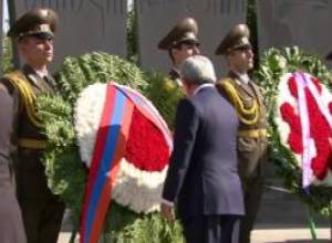 Սերժ Սարգսյանի այցը Եռաբլուր