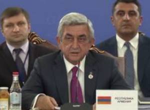 Սերժ Սարգսյանի խոսքը ՀԱՊԿ ընդլայնված նիստին