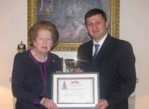 Ambassador Gabrielyan invites Baroness Thatcher to Armenia