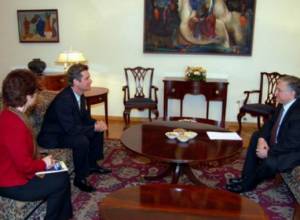 Nalbandyan received Bryza and Yovanovich