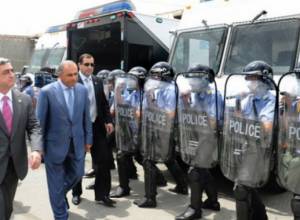 Serzh Sargsyan visited policemen