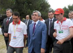 President’s visit to “Miasin” movement camp