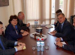 Peter Semneby is in Yerevan