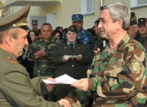 Serzh Sargsyan visits Karabakh